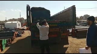 بارگیری لوله فولادی