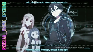 اوپنینگ دوم فصل دوم انیمه هنر شمشیرزنی آنلاین ( Sword Art Online ) با زیرنویس فارسی