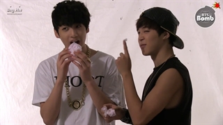 بنگتن بمب ۲۵ بی تی اس bts bangtan bomb EP 25 Really jimin is elder than Jk + ( زیرنویس فارسی )