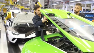 مراحل تولید خودرو های لامبورگینی