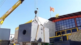 کوره هوای گرم صنعتی09121865671