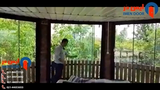 نصب آلاچیق شیشه ای