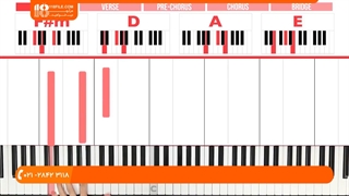 آموزش پیانو _  نت های دست چپ پیانو