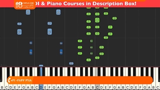 آموزش نواختن پیانو _ تکنیک نواختن کلیدها