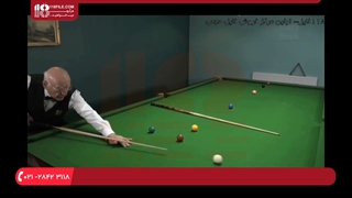 نحوه انجام ضربات زاویه دار در بازی اسنوکر