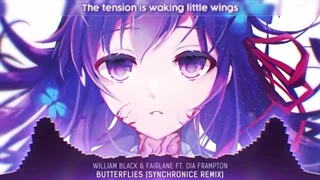 Nightcore - Butterflies (Synchronice Remix) - Lyrics