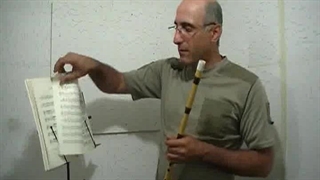 9 _ آموزش نی  فردین زارعی ( شیوه نی نوازی کتاب استاد کیانی نزاد )