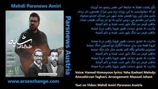 حامد همایون شایعه با متن Hamed Homayoun Shaieeh with lyrics
