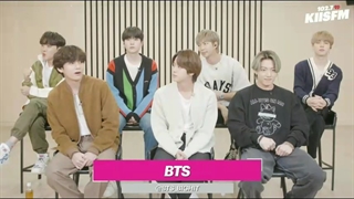 مصاحبه BTS با KIISFM در مورد اجرای گرمی 2021
