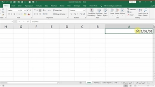 Excel-Date Format