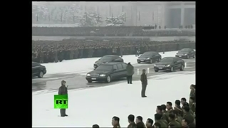 مراسم خاکسپاری کیم جونگ ایل رهبر کره شمالی