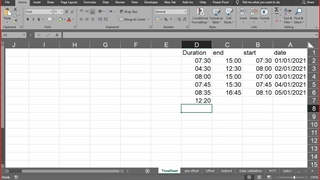 Excel-Sum of Times Format