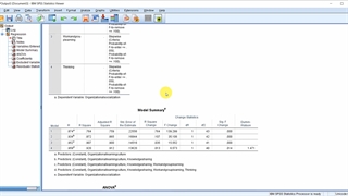 رگرسیون خطی در اس پی اس اس