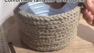 آموزش ساخت پاف مبل حصیری