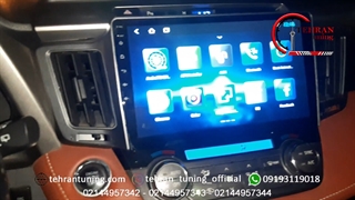 مانیتور فول تاچ تویوتا RAV4 - تهران تیونینگ