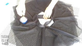 دامن طبقه طبقه آتشی