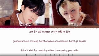 [SKZ RECORD] CHANGBIN, FELIX - 'Cause I Like You' (좋으니까) Lyrics [Color Coded_Han_Rom_Eng]