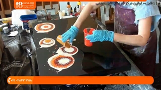 آموزش ساخت تابلو با رزین اپوکسی