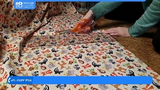 آموزش دوخت زیرانداز برای نوزاد