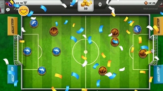 بازی ای عالی که اسم این بازی  soccer stars هست  اون مهره های ابی من هستم و در بازی اسمم بهراد است و یک  برد خوب