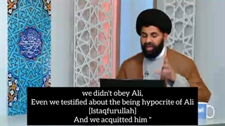 A Sunni scholar disobeys Ali♡PBUH♡ in Sunni book