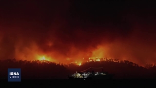 آتش در حال سوزاندن دنیاست