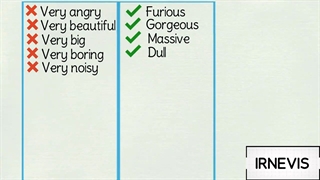 صفت های کاربردی و جایگزین برای very در انگلیسی (2)قسمت دوم
