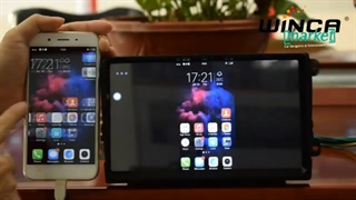 انتقال تصویر مانیتور وینکا به گوشی اندروید از طریق کابل Mirror Link