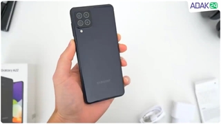 جعبه گشایی گوشی سامسونگ Galaxy A22