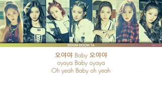 TRI.BE - DOOM DOOM TA Color Coded Lyrics