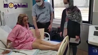 نتیجه عمل جراحی تعویض هر دو مفصل زانو در خانم 51 ساله