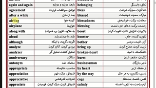 آموزش زبان انگلیسی: ویژن سال دوازدهم درس اول ( کلمات کلیدی )