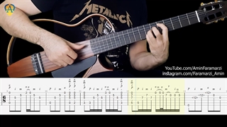 آموزش آهنگ Nothing else matters از متالیکا Metallica روی گیتار کلاسیک
