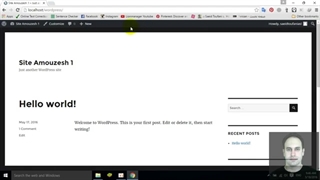 3- مفهوم local host در WordPress توسط سعید طوفانی دانلود وبارگزاری: بهمن جولایی