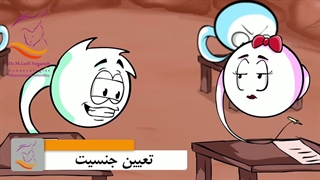 انیمیشن تعیین جنسیت نوزاد