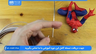 آموزش ساخت عروسک با خمیر-آموزش عروسک سازی -ساخت مرد عنکبوتی