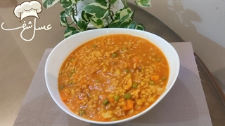 آموزش سوپ جو,طرز تهیه سوپ جو,سوپ جو خوشمزه,AsalChef,عسل شف ,سوپ خوشمزه جو