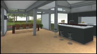 نمای اینتراکتیو ویلا های پیش ساخته