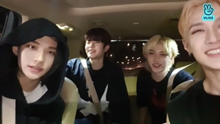 ویلایو چان، هیونجین، فلیکس و سونگمین بعد از بردشون در M COUNTDOWN با زیرنویس فارسی