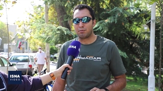 رکاب‌زنی از پاسداران تا مرز افغانستان