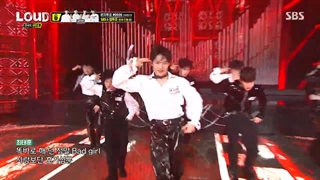 اجرای کارآموزای پی نیشن در برنامه loud با آهنگ run devil run از snsd