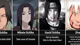 آخرین کلمات قبل از مرگ کاراکتر های ناروتو و بوروتو