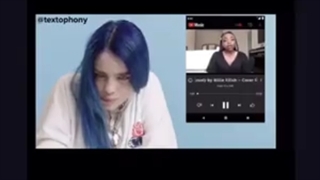 واکنش بیلی ایلیش به کاور خوندن فن ها