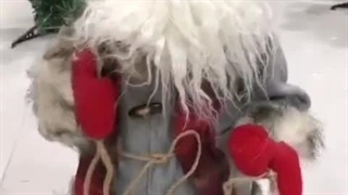 عروسک بابانوئل مخصوص کریسمس موزیکال و حرکتی کد 633