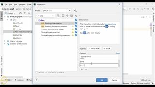 افزایش کیفیت کد پایتون - پایچارم- pycharm
