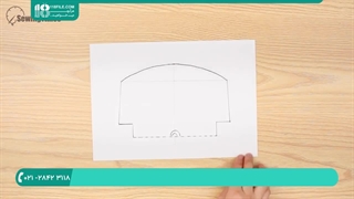 آموزش دوخت کیف-دوخت کیف دستی-دوخت کیف پارچه ای-آموزش کیف لوازم آرایش