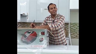 جاروبرقی پارس خزر مدل 2500ws توربو