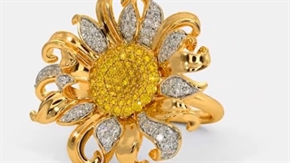 طراحی انگشتر زیبا