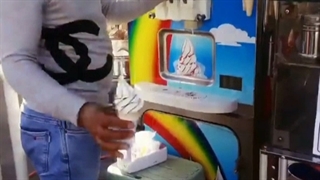 بستنی ساز لبه رنگی کارپیژل