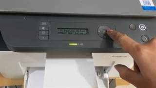 HP 135A , 135W , 135R چاپ اطلاعات چاپگر شامل تعداد چاپ و نسخه نرم افزار و شماره کروم کارتریج برای ریست یا بدون چیپ کردن دستگاه